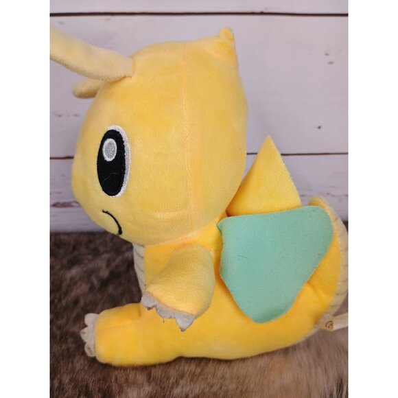 Pokemon Yellow Dragonite‎ 7 Inch Stuffed Plush Animal Toy - Picture 4 of 5